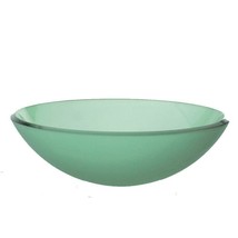 DECOLAV 1000T-GR Translucence Vessel Sink in Frosted Green - £106.57 GBP