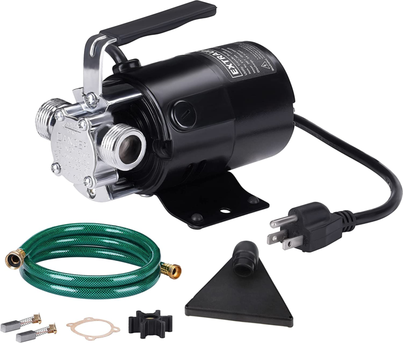 115Volt 330 GPH Portable Low Suction Electric Water Transfer Removal Uti... - $98.78