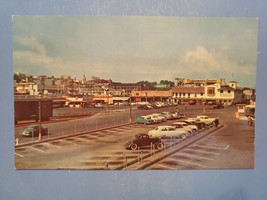 Vtg 1950&#39;s Postcard Fisherman&#39;s Wharf, San Francisco, California, 50&#39;s Cars - £3.91 GBP