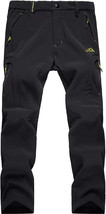 MAGCOMSEN Men&#39; Green Winter Pants Water Resistant Fleece Lined Snowboard Ski S38 - £31.01 GBP