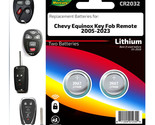 KEY FOB REMOTE Batteries (2) for 2005-2023 CHEVY EQUINOX REPLACEMENT, FR... - £4.01 GBP
