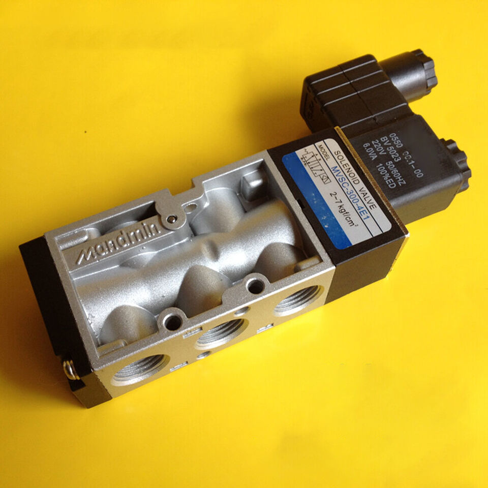 For MINDMAN MVSC-300-4E1-DC12V DC24V AC110V AC220V AC380V Solenoid Valve - $27.85