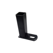 1&quot; Fence Mounting Bracket for Square Steel Tube Decorative Rails Black Finish - £6.91 GBP