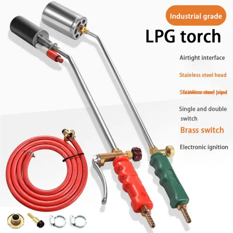 Antifreeze Switch/double Gas Torch Liquefied Burner High-pressure Single Explosi - £65.91 GBP