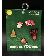 Crocs Jibbitz FaLaLaLa Holiday Christmas 5 Pack Charms New On Card - $19.79