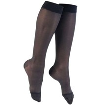 Legline Super Sheer 15-20mmHg Women&#39;s Sheer Stocking Below Knee Closed T... - $19.40