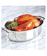 All-Clad Stainless Steel Oval Roaster ONLY NO LID - £51.24 GBP