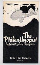 The Philanthropist Program May Fair Theatre LONDON 1970 - $13.86