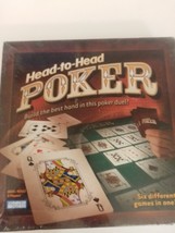 Parker Brothers Head to Head Poker Game For 2 Players Brand New Factory ... - $24.99