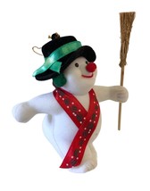 Jerry Jingles Magical Musical Snowman Ornament Figurine Plays 6 Songs - $13.07