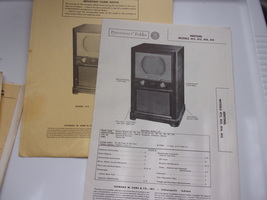 Vintage PhotoFact Sentinel Models 412 413 414 415 Instructions 1950 - $9.99