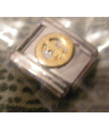 ESSENZA  ITALIAN CHARM - LINKS TOGETHER MAKES A BRACELET - NEW - GOLD PHETA - $27.87 MXN