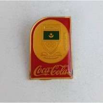 Vintage Coca-Cola Maritusa Olympic Lapel Hat Pin - $12.13