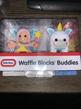 Little Tikes Waffle Blocks Block Buddies - Fairy &amp; Unicorn NEW GIFTABLE - $6.98