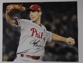 Cliff Lee Signed Autographed Glossy 11x14 Photo - Philadelphia Phillies - £40.08 GBP