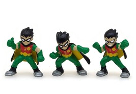 Vinyl Go Mini Figures Teen Titans Robin, 1.5&quot; Tall, Lot Of 3 - £10.15 GBP