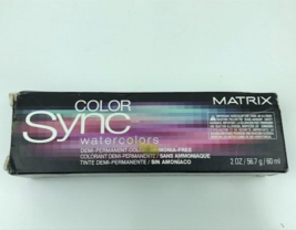 Matrix Color Sync Watercolors Demi-permanent Hair Color Coral Peach 2oz ... - $7.70