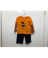NWT NURSERY RHYME 2 PIECE Halloween &quot;Boo&quot; Pants and Top SZ 3/6 Months - €4,26 EUR