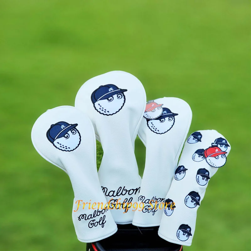 Sporting Golf Club #1 #3 #5 Headcovers Driver Fairway Woods Cover Pu Leather Hea - £67.36 GBP