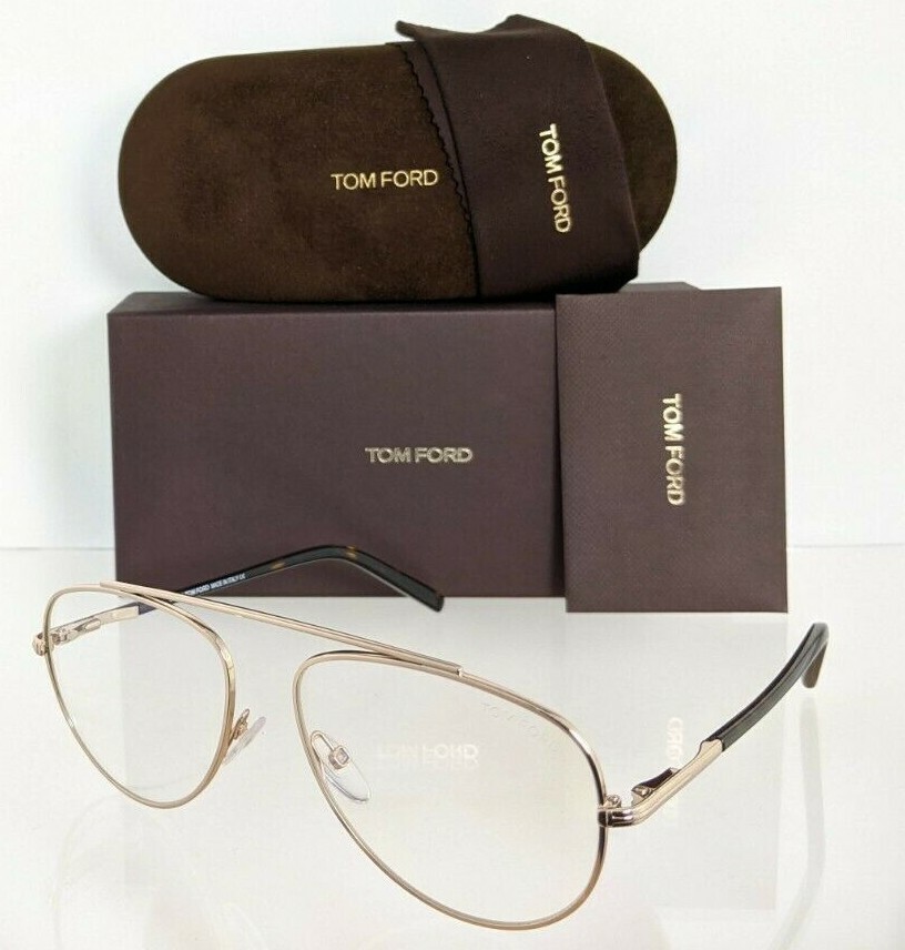 Brand New Authentic Tom Ford TF 5622 Eyeglasses 028 Frame FT 5622-B 57mm... - $178.19