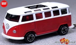 Rare Key Chain White &amp; Red Vw Samba Bus Volkswagen Transporter Ltd Great Gift - £27.92 GBP