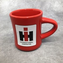 International Harvester Coffee Mug/Cup Red CNH America- Scuffs - $10.77