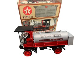 Texaco 1910 Mack Tank Truck Bank 1995 Ertl Collectibles Die-Cast Model Toy - £22.76 GBP