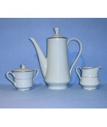 Sakura Elegance Ivory 3 pc Coffee Set Pot Creamer Sugar - €17,00 EUR