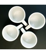 Pier 1 White Espresso Cups Set of 4 White 2.25&quot; x 2.25&quot; - $17.95 CAD