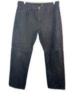 George Jeans Mens 40x32 Black Regular Straight Fit Cotton Denim Classic ... - $182.66 MXN