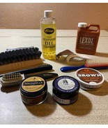 Lot of Vintage Shoe Shine Supplies - £31.97 GBP