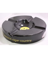 Cigars International Oversized Black Smile Face Ashtray Measures 10&quot; wid... - $2,273.01 MXN