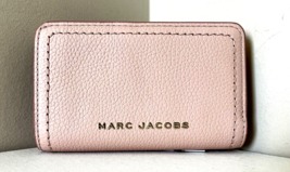 New Marc Jacobs The Groove Medium Compact Bifold Wallet Leather Peach Whip - £76.33 GBP
