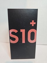Samsung Galaxy S10 Plus Pink 128 Gb  Original Retail Box Empty Sm-g975u - £9.90 GBP