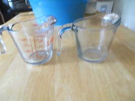 Anchor Hocking 1-Cup Glass Measuring Cup and Glass Mixing Cup - £7.10 GBP
