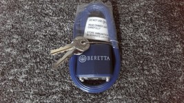NEW BLUE BERETTA GUN LOCK With Keys UNUSED - $189.80 MXN