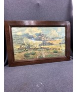 Mid Century - Robert Wesley Amick - The Pioneers - Signed Framed Print 3... - £53.60 GBP