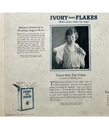 1923 Proctor &amp; Gamble Ivory Soap Flakes XL Advertisement 14 x 11.25 Ephe... - $577.65 MXN