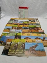 Lot Of (29) 1975 Rencontre Mammals IV Education Cards - $19.80