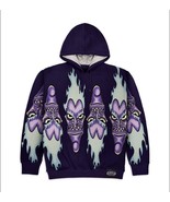 NWT Oh My Disney - Hercules Hades Sweatshirt Hoodie - Size XL Purple - £97.34 GBP