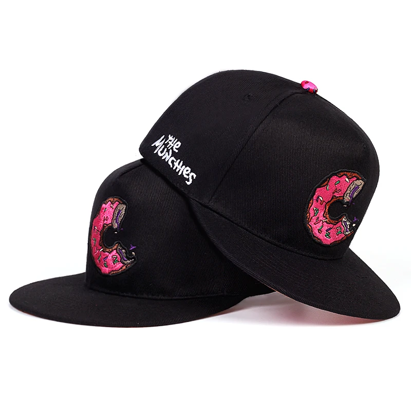 T summer outdoor sun hats donut embroidery baseball cap men and women adjustable street thumb200
