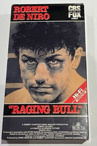 Raging Bull (1980) (VHS 1991) Robert De Niro Joe Pesci Cathy Moriarty - £7.81 GBP