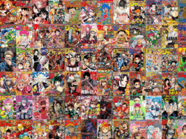 1050 Anime Manga Magazine Covers | Anime Collage Kit | Manga Collage Kit... - $3.40