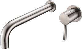 Bathroom Sumerain Single Lever Handle Solid Brass Wall Mount, And Long Spout. - £119.87 GBP