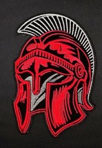 Roman Centurion Helmet Iron On Sew On Embroidered Patch 2 3/4&quot;x 4 1/8&quot; - $7.99