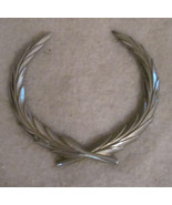 cadillac Silver / chrome crest emblem 1959-1970? - $14.85