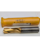 Kennametal Reconditioned Resharpened .486&quot; CARBIDE COOLANT DRILL  CS5 - $62.47 CAD
