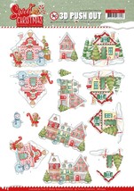 Find It Trading Yvonne Creations Punchout Sheet-Sweet Houses, Sweet Chri... - €5,52 EUR