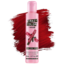 Crazy Color Semi Permanent Conditioning Hair Dye - Vermillion Red, 5.1 oz