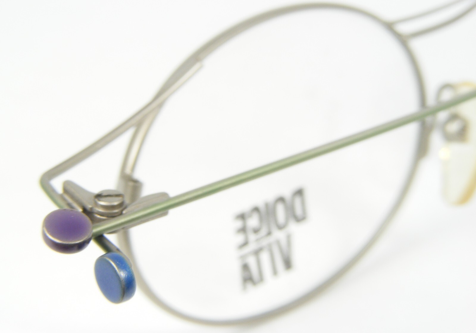 Vintage Dolce Vita Par Casanova DV-35 C-03 Multicolore Lunettes Cadre 44-22-150 Item image 6